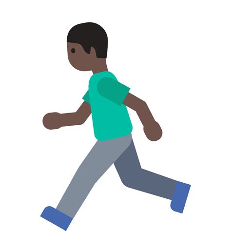 Man running emoji clipart. Free download transparent .PNG | Creazilla