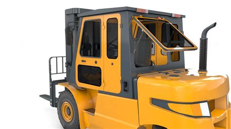 3D Forklift Animated with Cabinet - TurboSquid 2054718