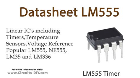 LM555 Timer - Datasheet