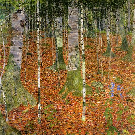 Farmhouse with Birch Trees, 1903 - Gustav Klimt - WikiArt.org