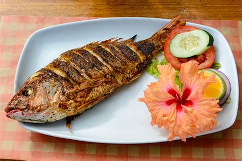 Fried Whole Fish Is A Traditional Dish In Costa Rica Stock Photo - Download Image Now - iStock