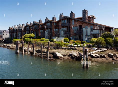 La Conner Channel Lodge - La Conner, Washington USA Stock Photo - Alamy