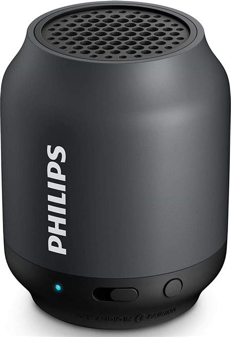 Philips BT50B Portable Wireless Bluetooth Speaker, Black – AArav Mart