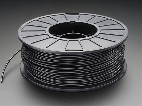 ABS Filament for 3D Printers - 3mm Diameter - Black - 1KG ID: 2066 ...