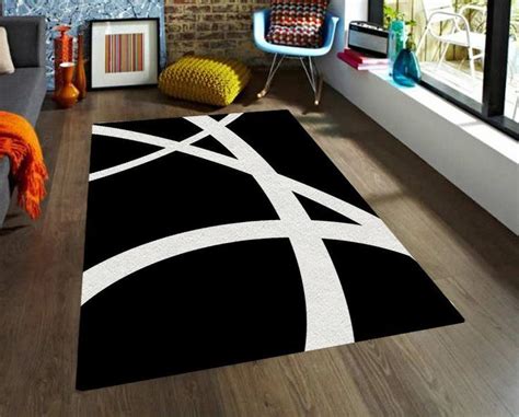 Black and White Rug - Accent Rugs - Designer rug - Affordable rugs ...