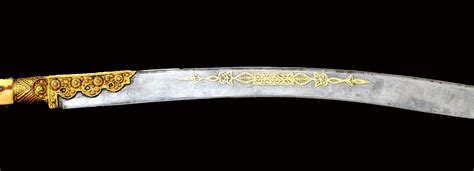 Napoleonic Swords and Sabers Collection: Ottoman 1855 Yatagan with Walrus Ivory Handle