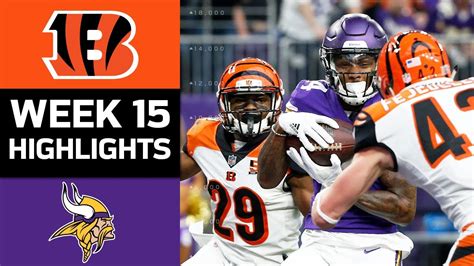 Bengals vs. Vikings | NFL Week 15 Game Highlights - YouTube