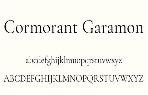 Cormorant Garamond Font Free Download - Font Pearl