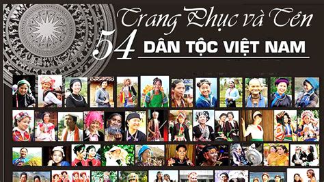 Hình ảnh trang phục của 54 dân tộc Việt Nam: Sự đa dạng và phong phú trong văn hóa truyền thống