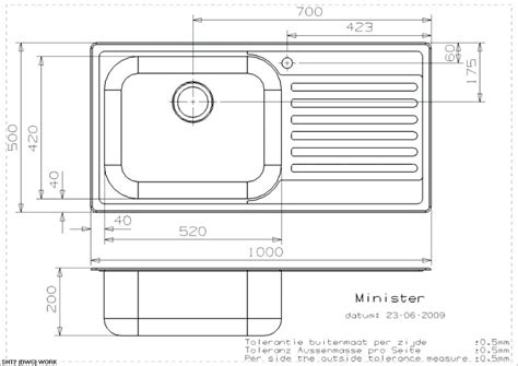 Kitchen Sink Dimensions Small Ideas Tips Single Width Cm In Mm | Kitchen sink sizes, Sink sizes ...