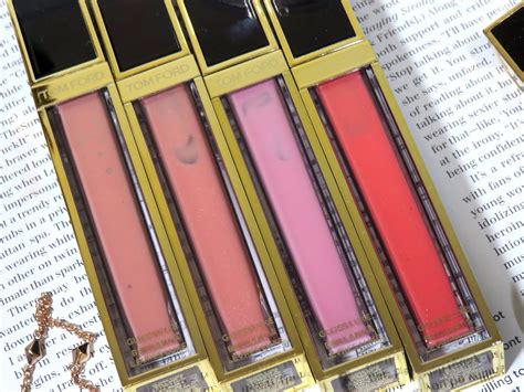 | Review | Tom Ford Gloss Luxe Lip Gloss | Lipgloss swatches, Lip gloss, Luxury beauty