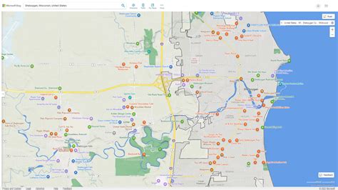 Sheboygan Wisconsin Map