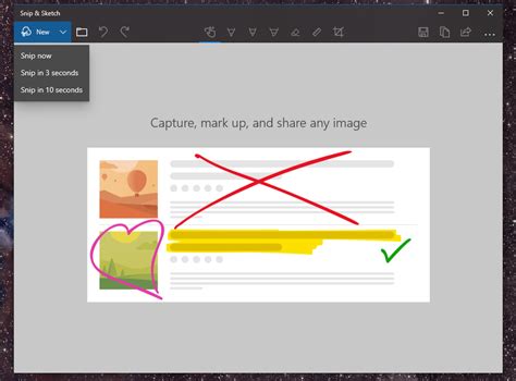 Screen Sketch is now 'Snip & Sketch' + comes with new capture options : Windows10