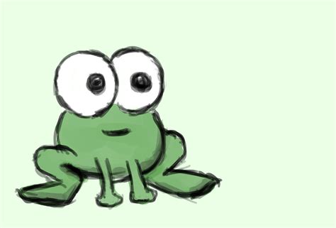 Cute Frog Drawing | Free download on ClipArtMag
