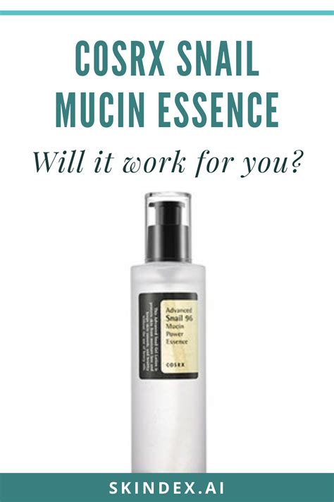 Will COSRX Snail Mucin Essence Work For You? | Sensitive skin care, Treating dry skin, Dry ...