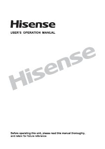 Manual Hisense WDQY1014EVJM Washer-Dryer