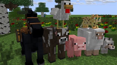 Minecraft Animals!