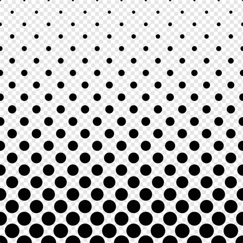 Abstract black and white dot pattern background, png | PNGWing