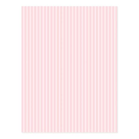 Pastel Pink Candy Stripes. Postcard | Zazzle