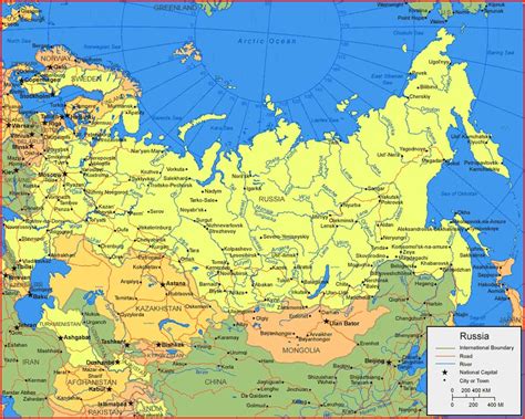 Russia Map | Web Sejarah