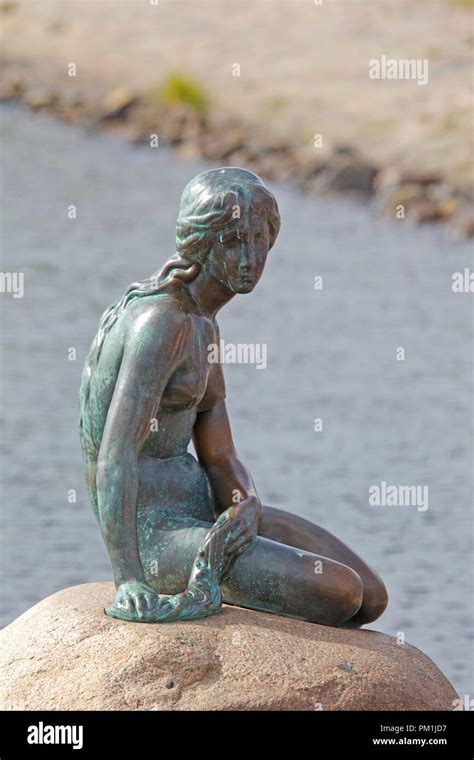 Little Mermaid Statue Stock Photo - Alamy