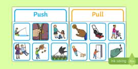 Push And Pull Forces Ks2