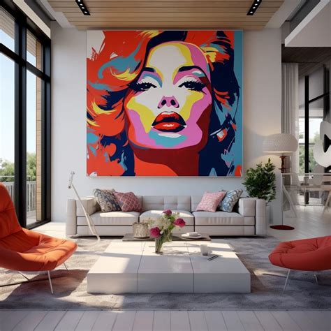 Modern paintings for living room