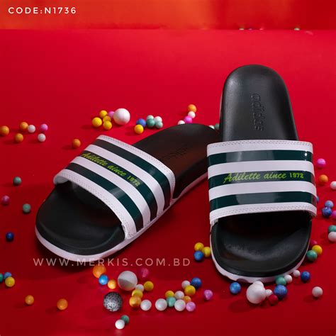 Mens Adidas Slides | Cloudlike Comfort | Merkis