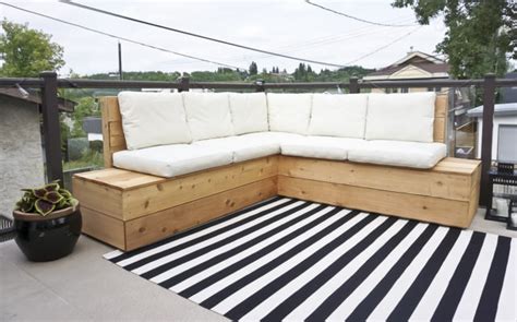 DIY Outdoor Sectional - Kristina Lynne