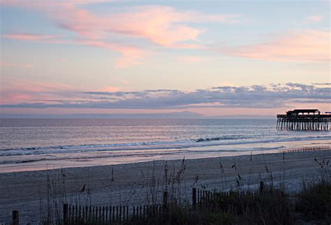 Free Images - myrtle beach sunrise pier