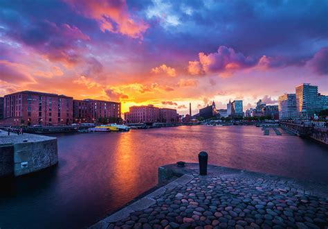 Liverpool Sunset Photograph by Chris Law AKA Snackophagus | Fine Art ...