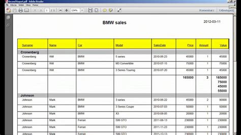 Crystal Reports Tutorial - Crystal Viewer and Changing Source (Lesson 9) - YouTube