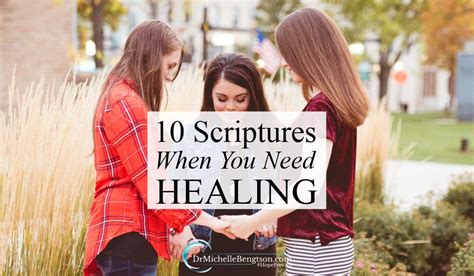 10 Scriptures When You Need Healing | Dr. Michelle Bengtson