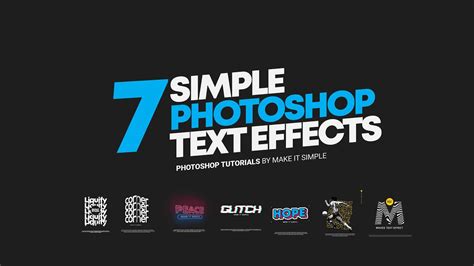 [ Photoshop Tutorial ] Sliced Text Effect | text effect photoshop ไทย ...