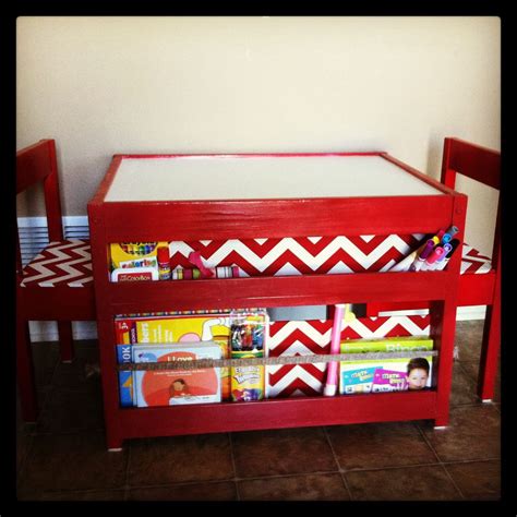 Ikea kids table modification for better storage Ikea Kids Furniture, Ikea Kids Table, Kid Table ...