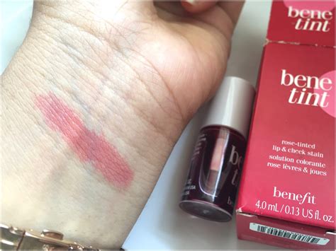 Benefit Benetint Cheek & Lip Stain Review, Swatches