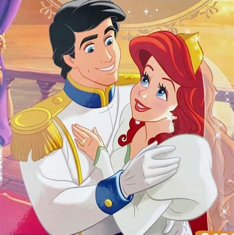 *PRINCE ERIC & PRINCESS ARIEL ~ The Little Mermaid, | Arte della principessa stile disney ...