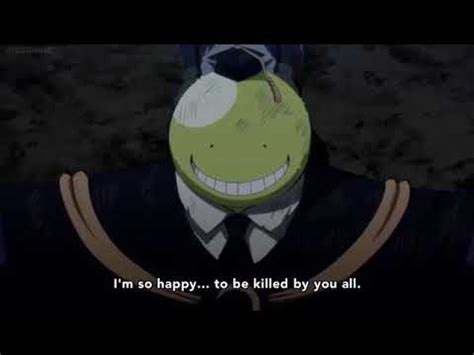 Koro-Sensei Death-Scene Emotional - YouTube