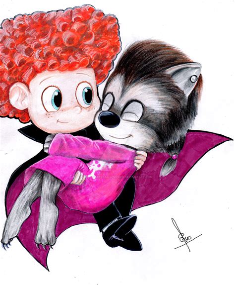 (hotel transylvania) dennis and winnie by EROS-ARISTOTELES-ART on DeviantArt