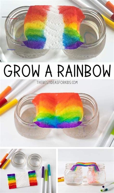 Grow a Rainbow Experiment - #toddlercrafts - This Grow a Rainbow ...