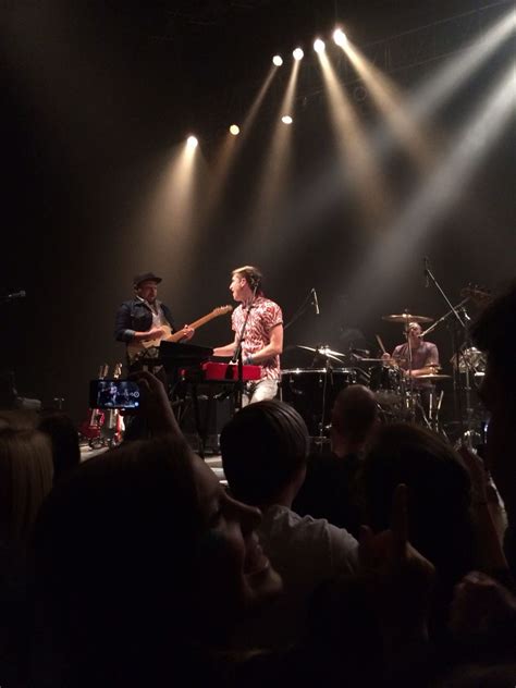 Nick Petricca from the WALK THE MOON/ Bleachers concert at Richmond VA's The National (12-17-14 ...