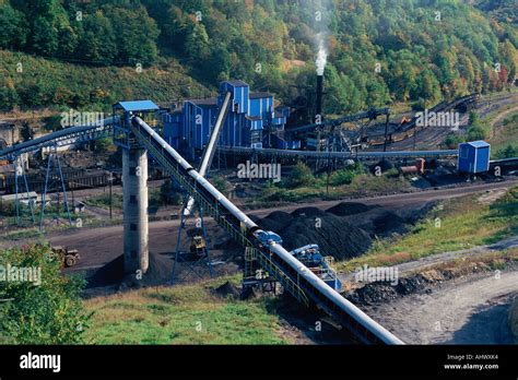 Coal mine West Virginia Stock Photo - Alamy