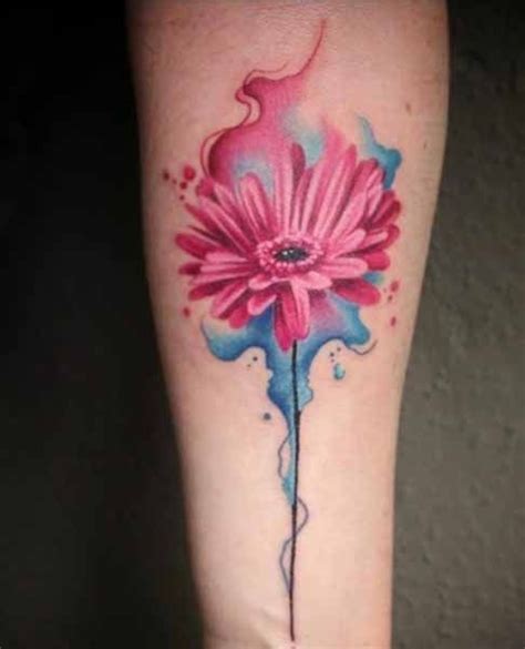 15 Trending Gerbera Flower Tattoo Designs With Meanings! | Daisy tattoo designs, Flower tattoo ...