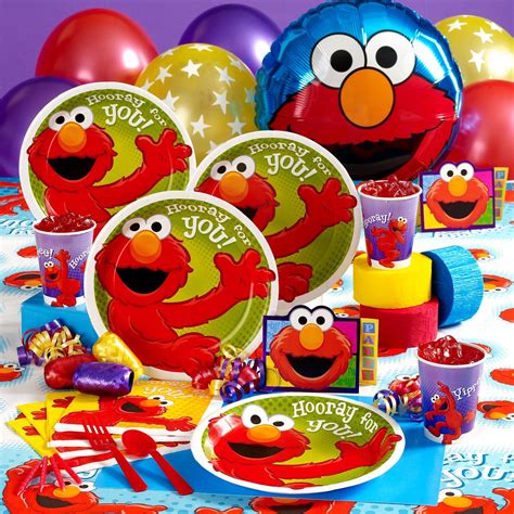 Plates/cups/etc | Elmo birthday party, Elmo party, Elmo party supplies