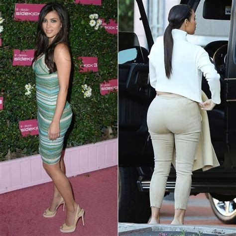 14 Shocking photos that prove Kim Kardashian's butt is completely fake ...