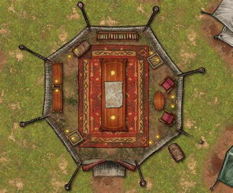 War Tent (Interactive Tome of Strahd) Map : CurseofStrahd