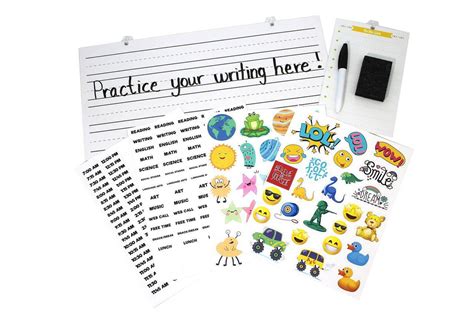 Whiteboards, Schedule Stickers, Website Stickers, and Decorative Stick ...