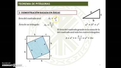 3 demostraciones del Teorema de Pitágoras - YouTube