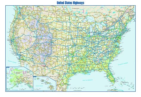 Free Printable Us Highway Map Usa Road Map Luxury United States Road ...