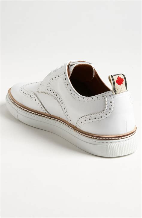 Dsquared² 410 Wingtip Sneaker in White for Men | Lyst